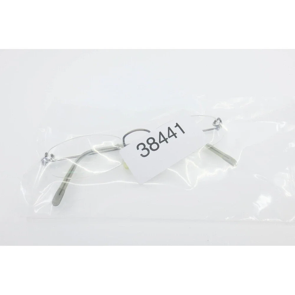 Kazuo Kawasaki MP-631 L-lug B-Titan Gray Rimless Eyeglasses Frames Japan 140mm